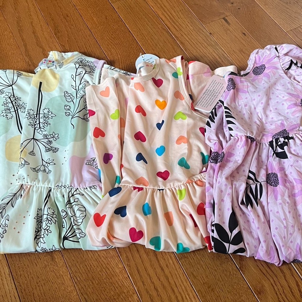 Lot of 3 Dot Dot Smile dresses (8/10)